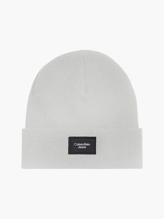 Calvin Klein USA Wool Blend Womens Beanie Grey 4167905-VX